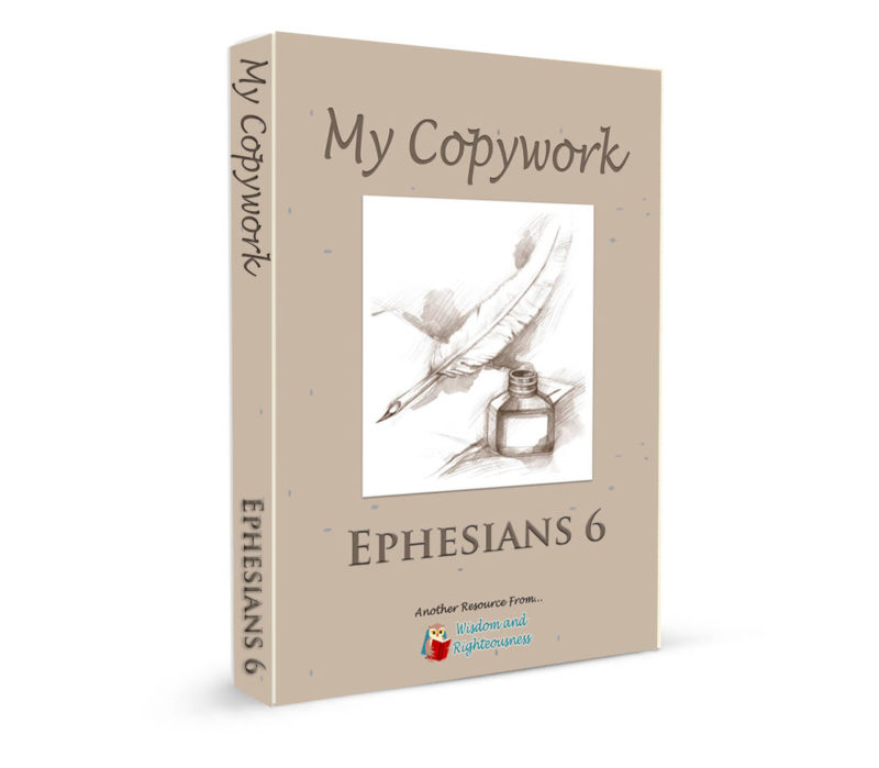 Ephesians Copywork